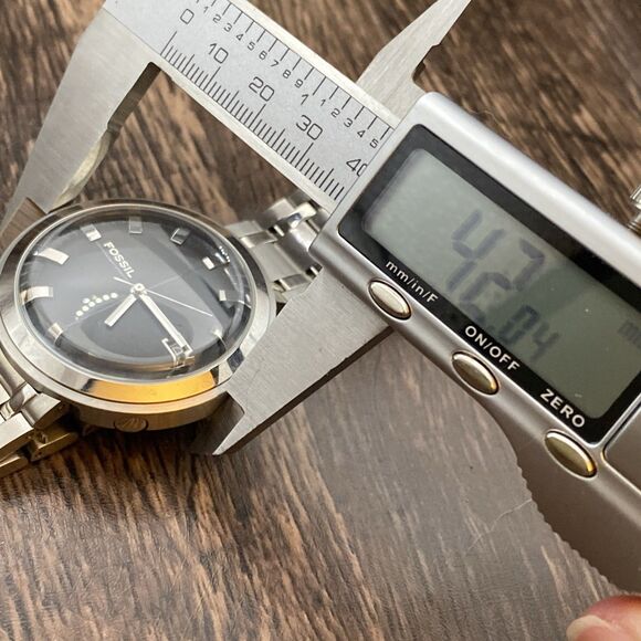 Fossil Arkitekt FS4051 Mens Watch Black Dial Working With Date Display - Picture 8 of 10